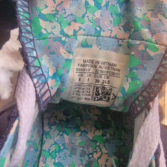 WOMENS CONVERSE CHUCK TAYLOR ALL STAR MADISON OX NAVY SNEAKER SIZE 8 - Picture 12 of 12